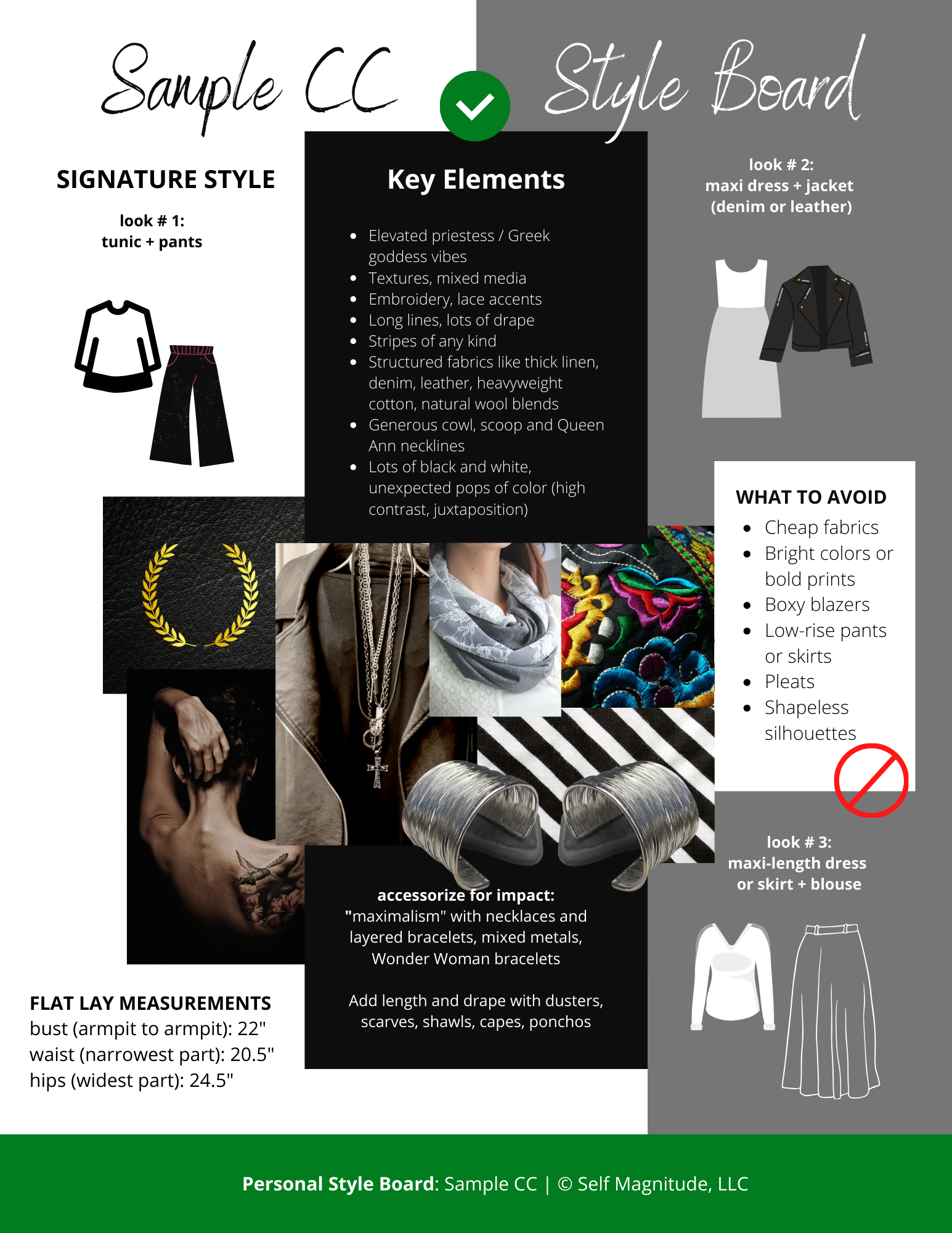 Style Board Sample Personal Style Board Gallery — Self Magnitude, LLC