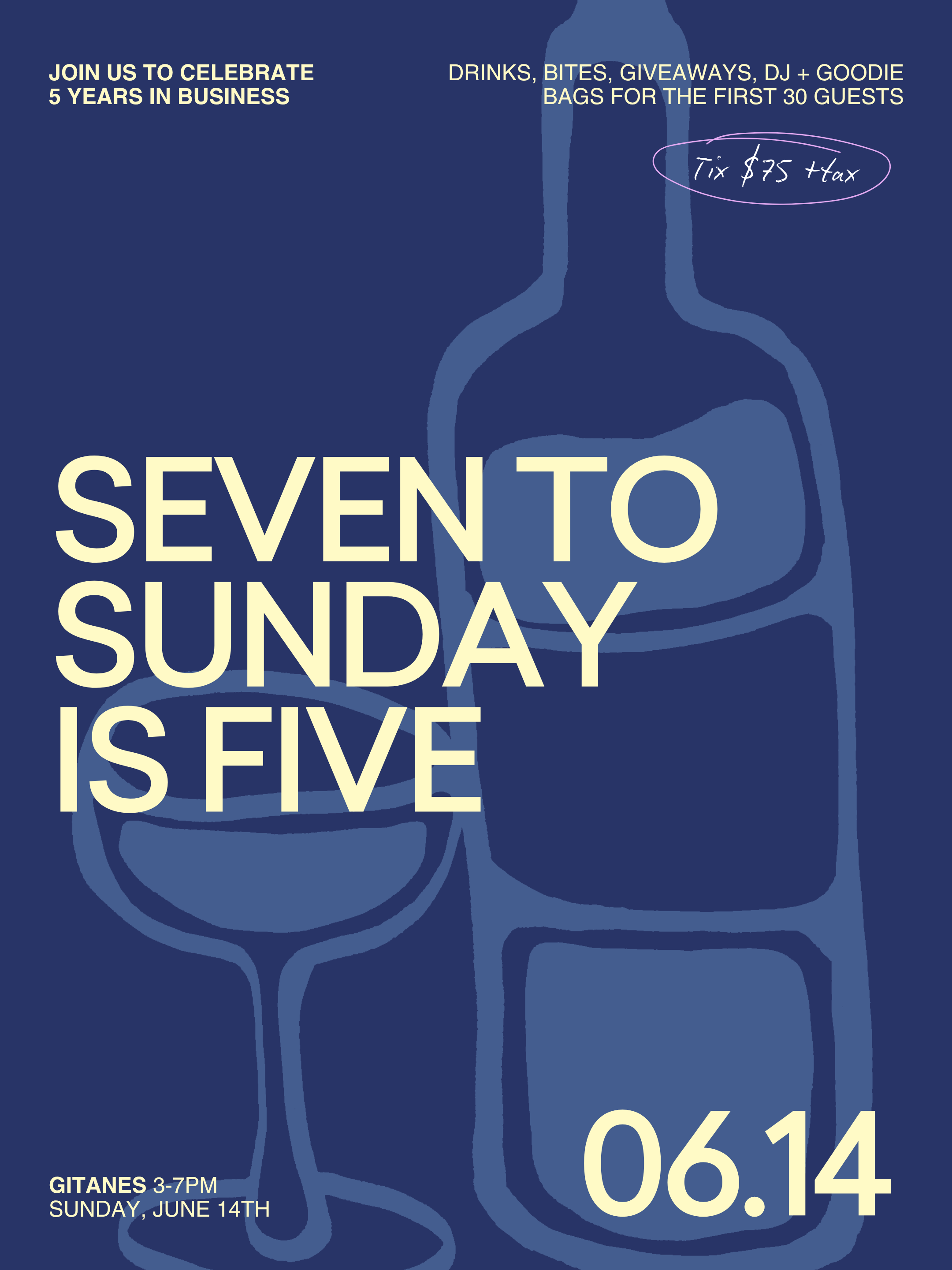 Seven to Sunday's 5th Birthday