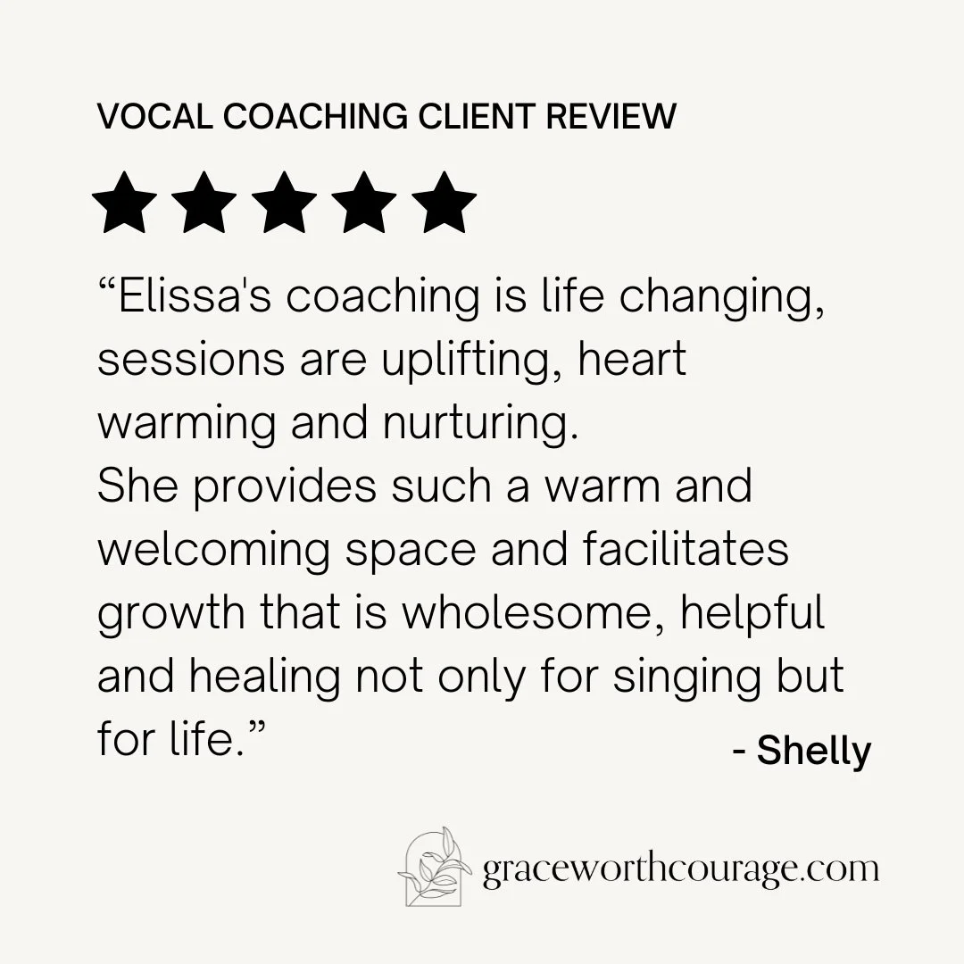 Incredibly grateful that I get to walk along side my students and support them in their voice and life 🩵
Only a few places left for term 2- if you feel the nudge to start or pick up your journey again with singing, let&rsquo;s chat. Elissa