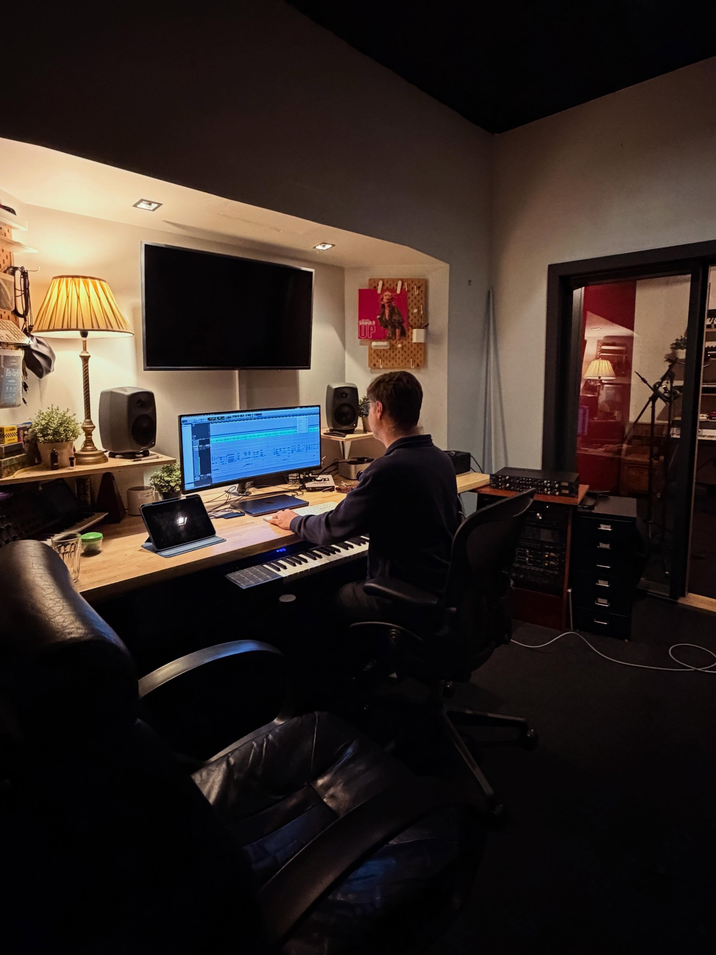 Spent yesterday laying down a demo for a song that makes me feel so happy because it feels true, aligned with who I am and the season I&rsquo;m in.