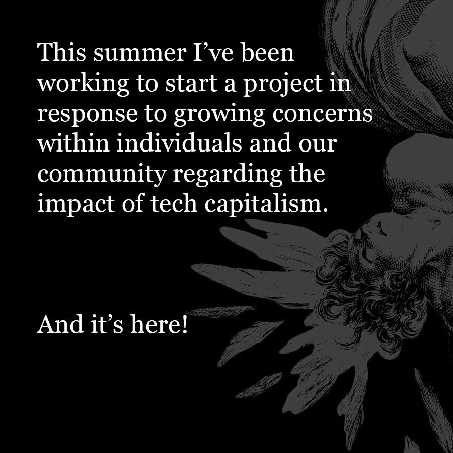 Artists, writers and people alike!

The reality we all know is men in power are making our lives harder in every way possible.

Tech corporations driven by capitalism is only here to cause distrust amongst communties, devalue ourselves and exploit th