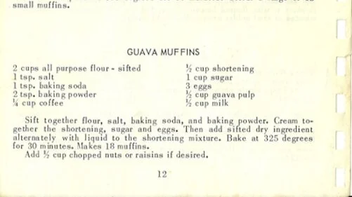 GUAVA MUFFINS