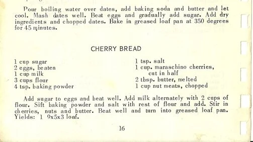 CHERRY BREAD