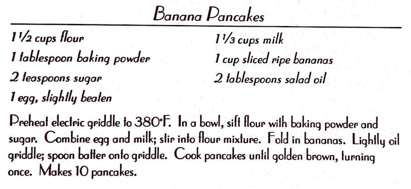Banana Pancakes