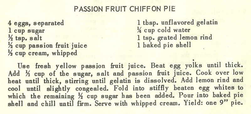 Fruit Chiffon Pie #3 — Kau