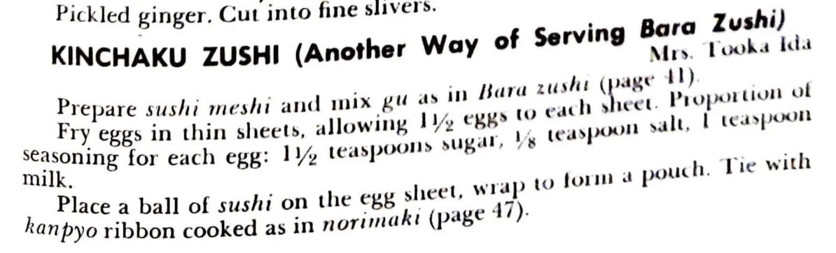  Related recipe:  Barazushi  