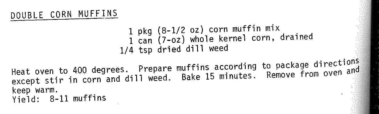 Double Corn Muffins