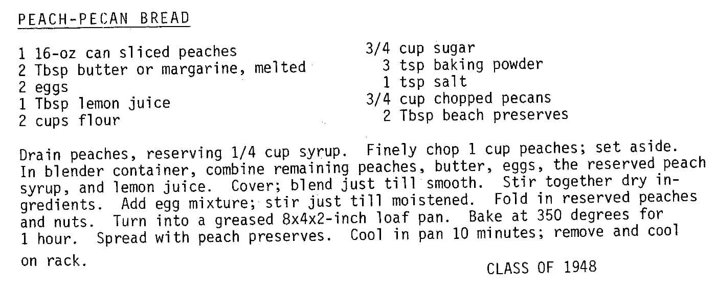 Peach-Pecan Bread