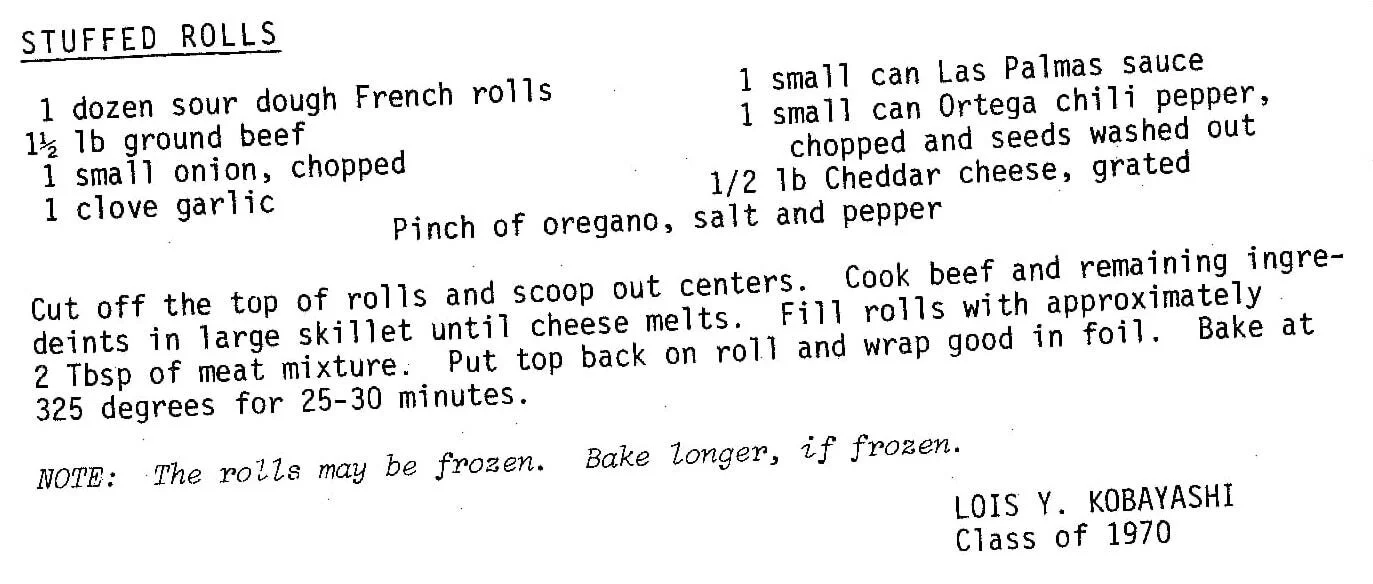 Stuffed Rolls