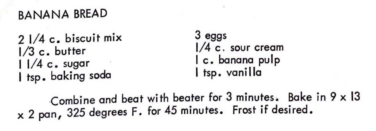 Banana Bread