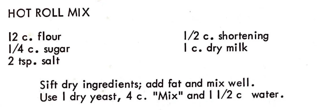 Hot Roll Mix
