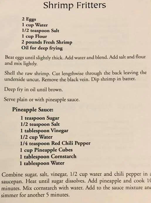 Shrimp Fritters