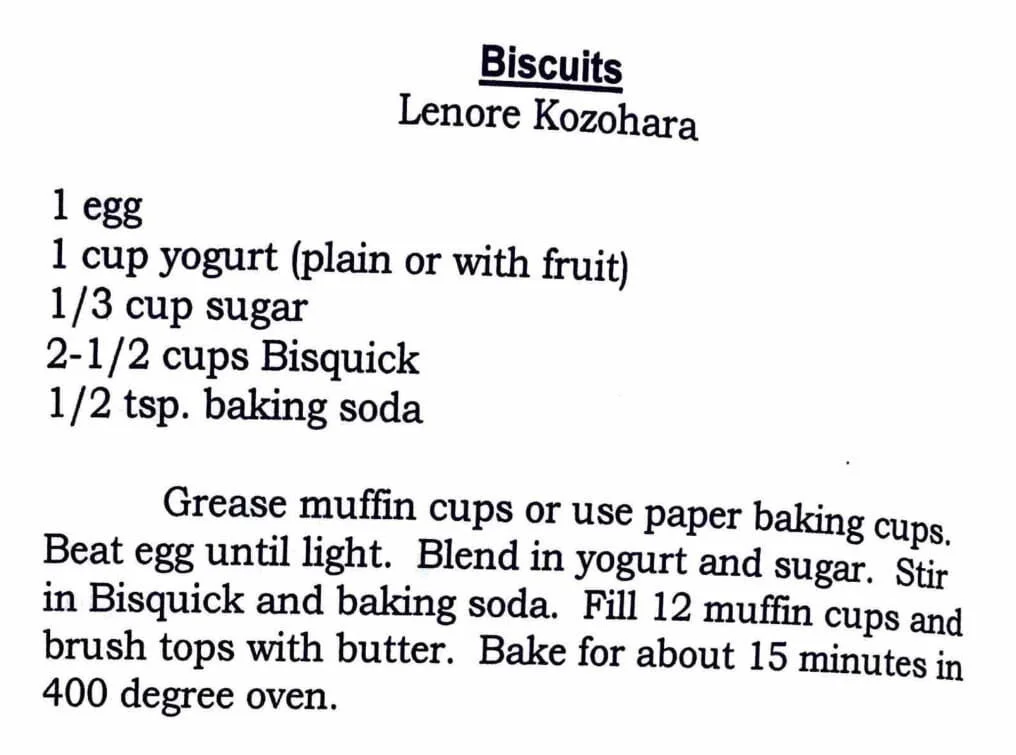 Biscuits