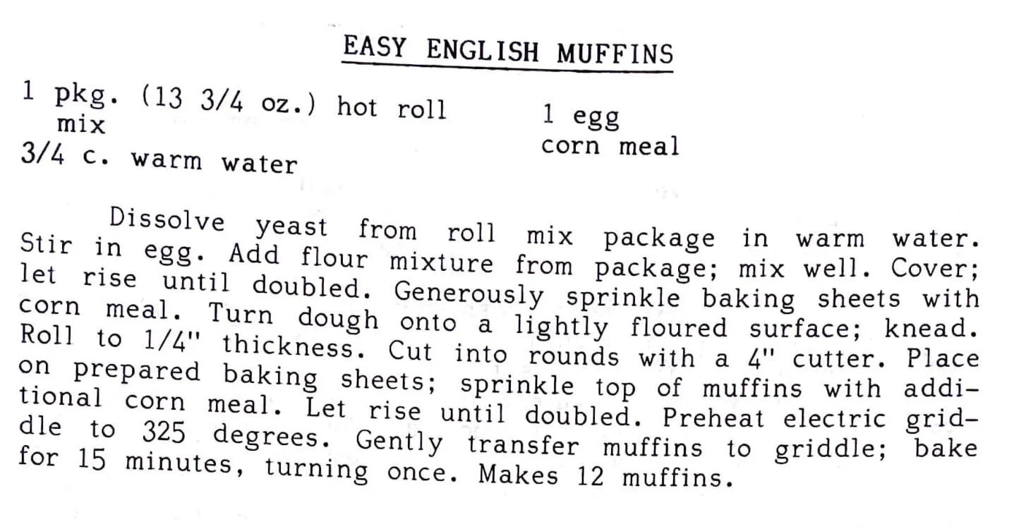Easy English Muffins