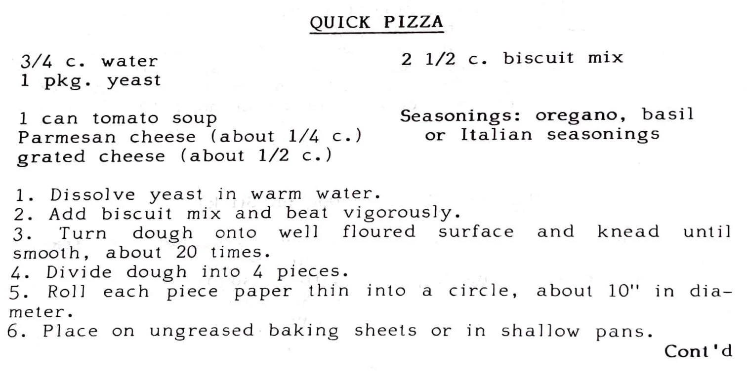 Quick Pizza