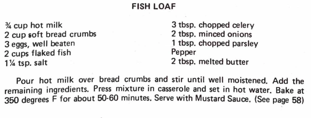 Fish Loaf