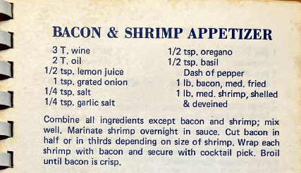 BACON &amp; SHRIMP APPETIZER