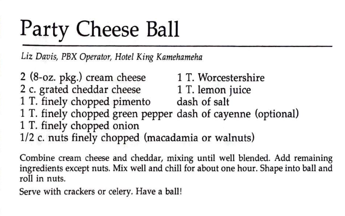 Party Cheese Ball