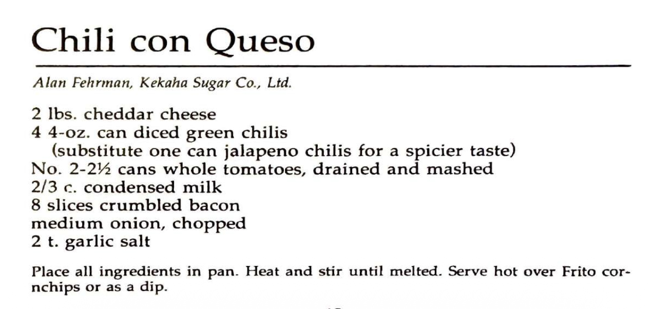 Chili con Queso