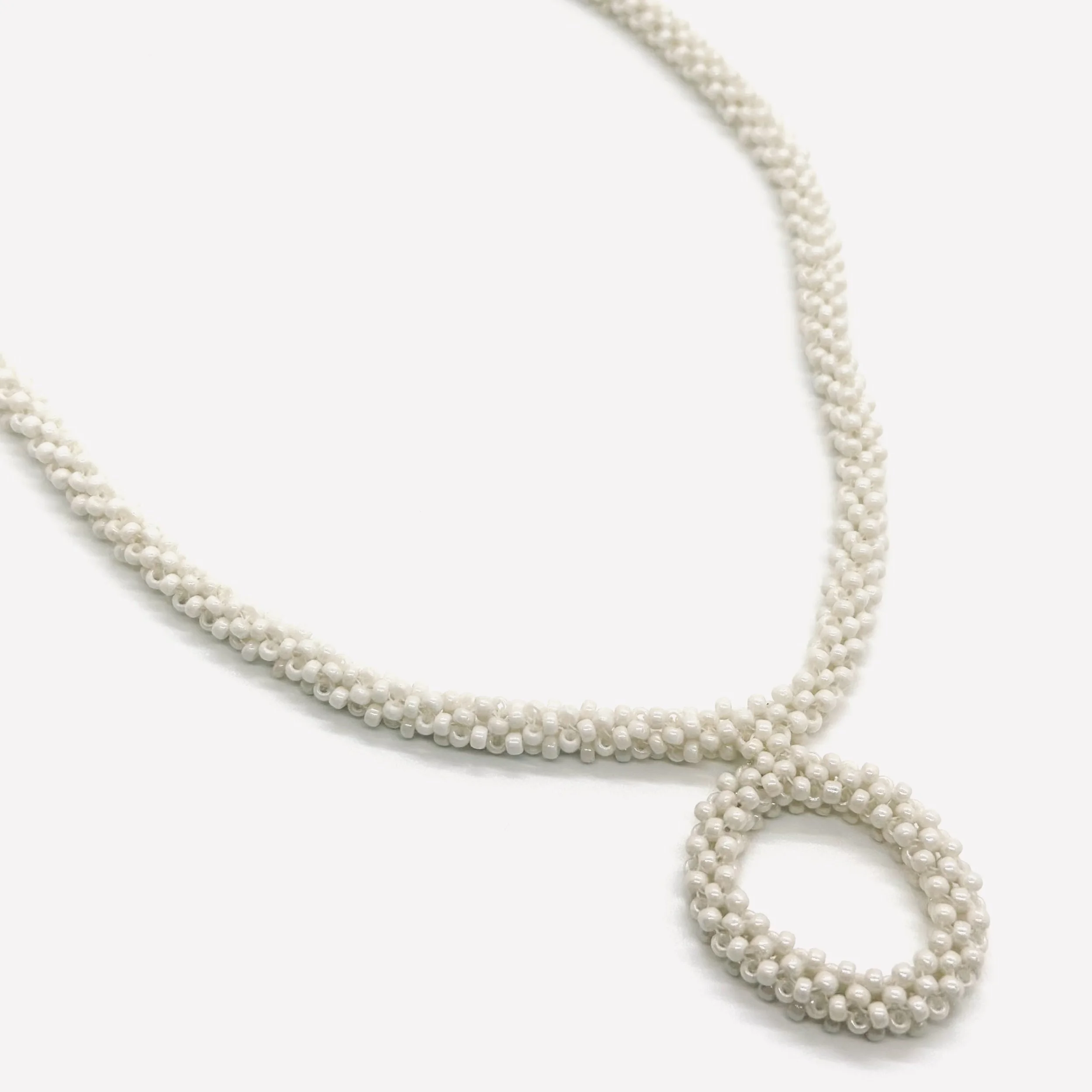 No. 022, Hand Beaded Necklace