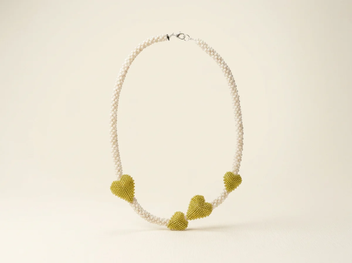 No. 029, Hand Beaded Necklace