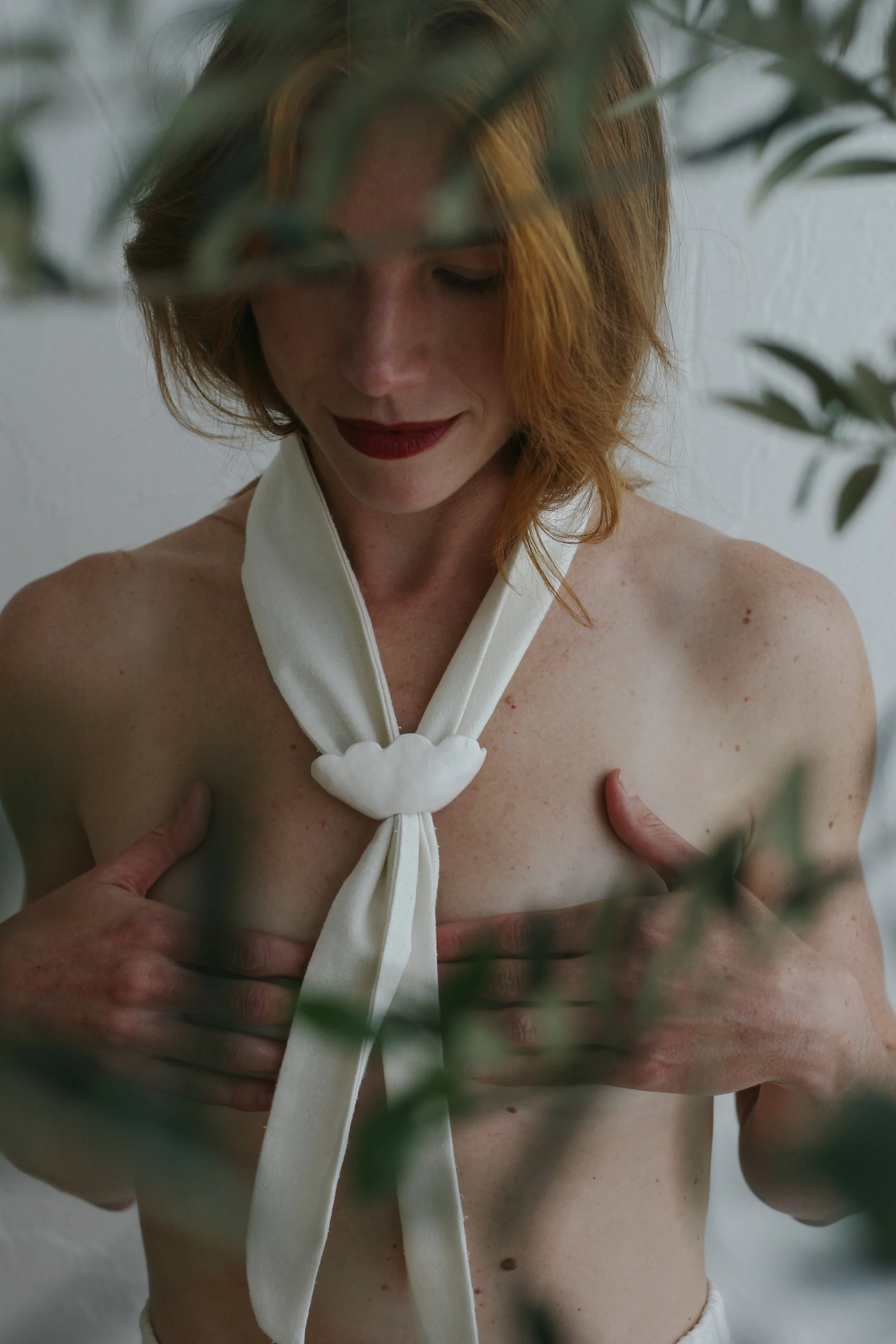 hand-sculpted ceramic bolo –  collab with Celeste Johnson for Parlour