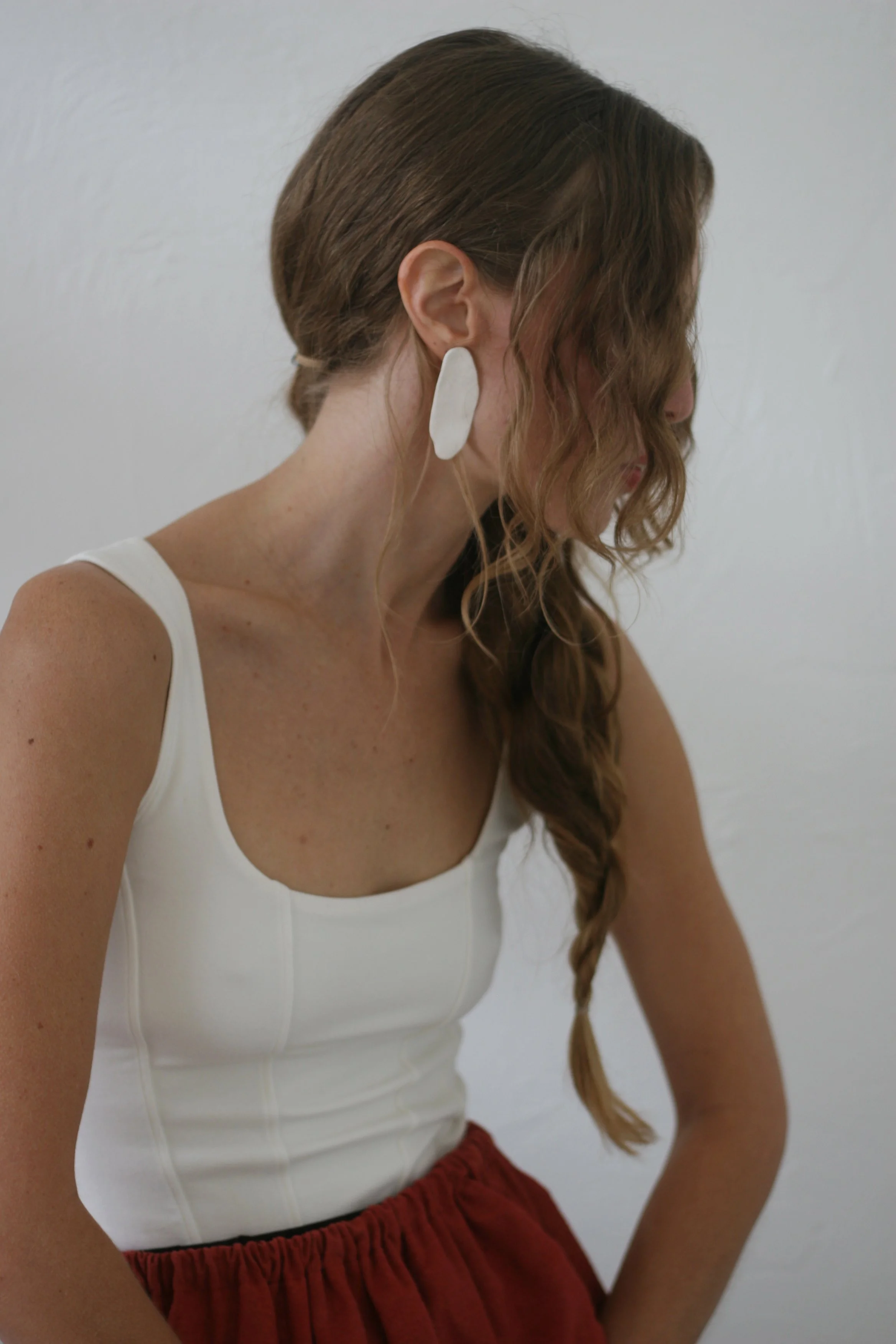 ceramic earrings — collab with Celeste Johnson for Parlour