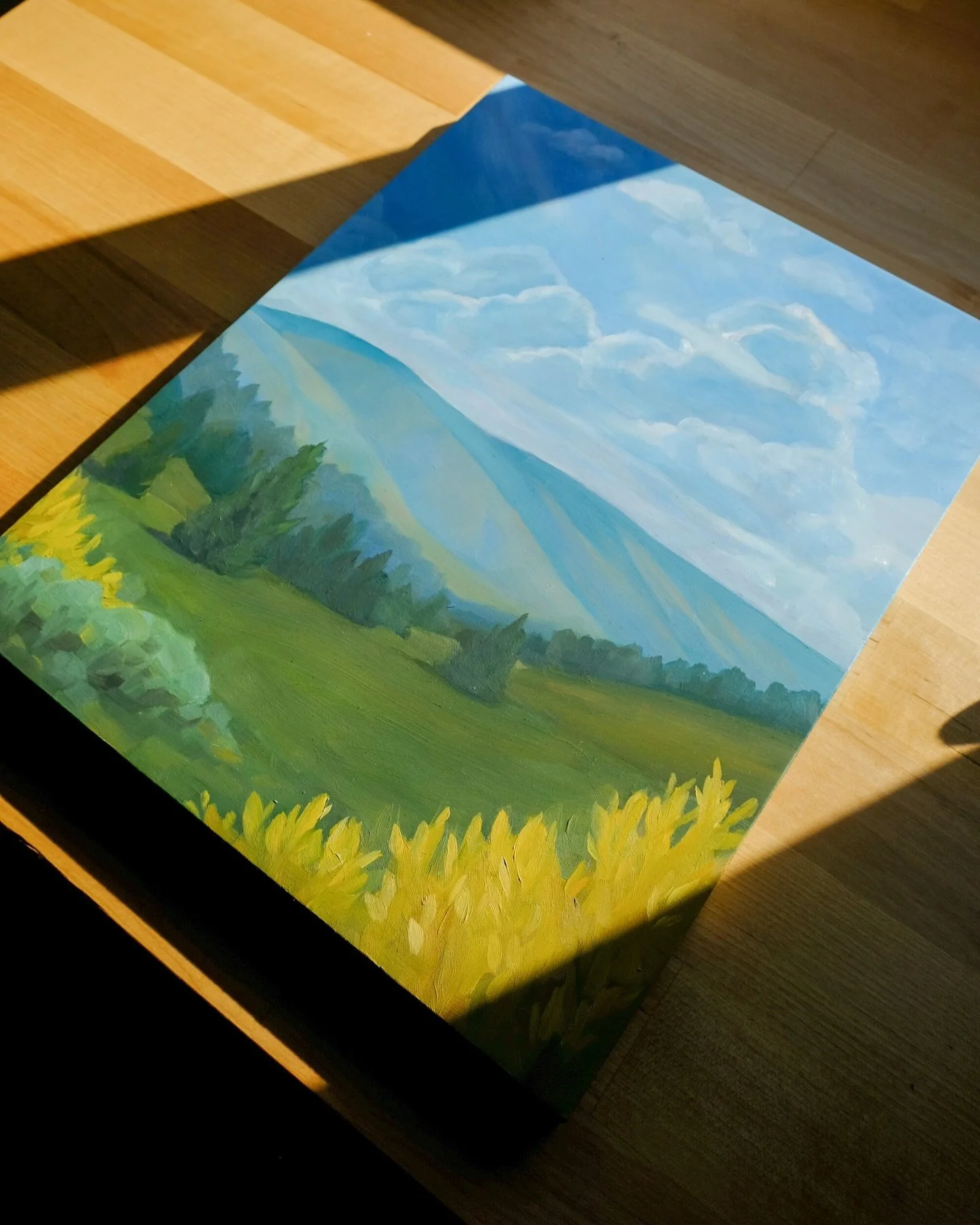 Getting back into the swing of oil painting 🎨