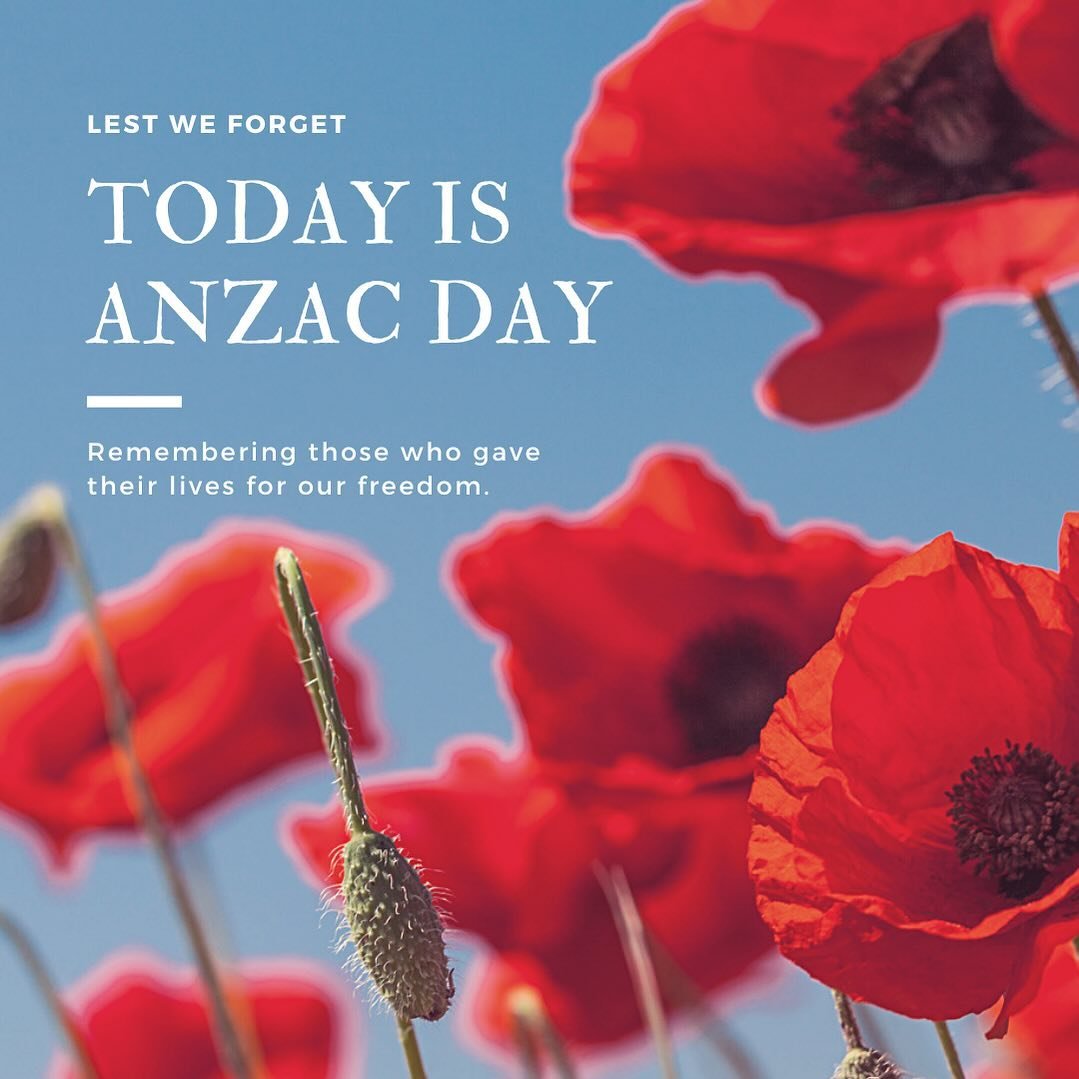 They shall grow not old, as we that are left grow old; Age shall not weary them, nor the years condemn. At the going down of the sun and in the morning We will remember them.
#anzacday #lestweforget🌹