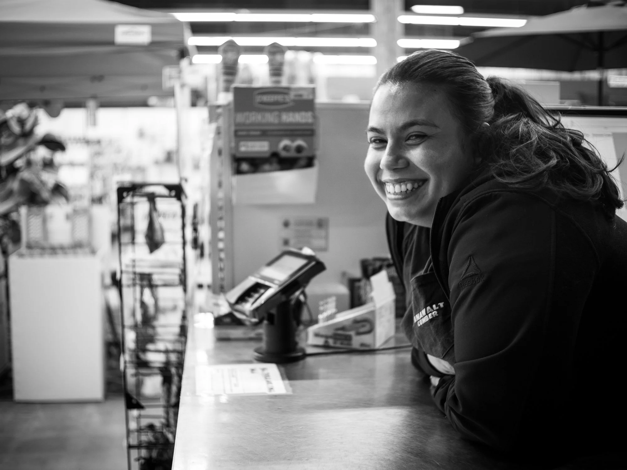 I love going to Anawalt because of people like this. They have time to chat and smile and be human.