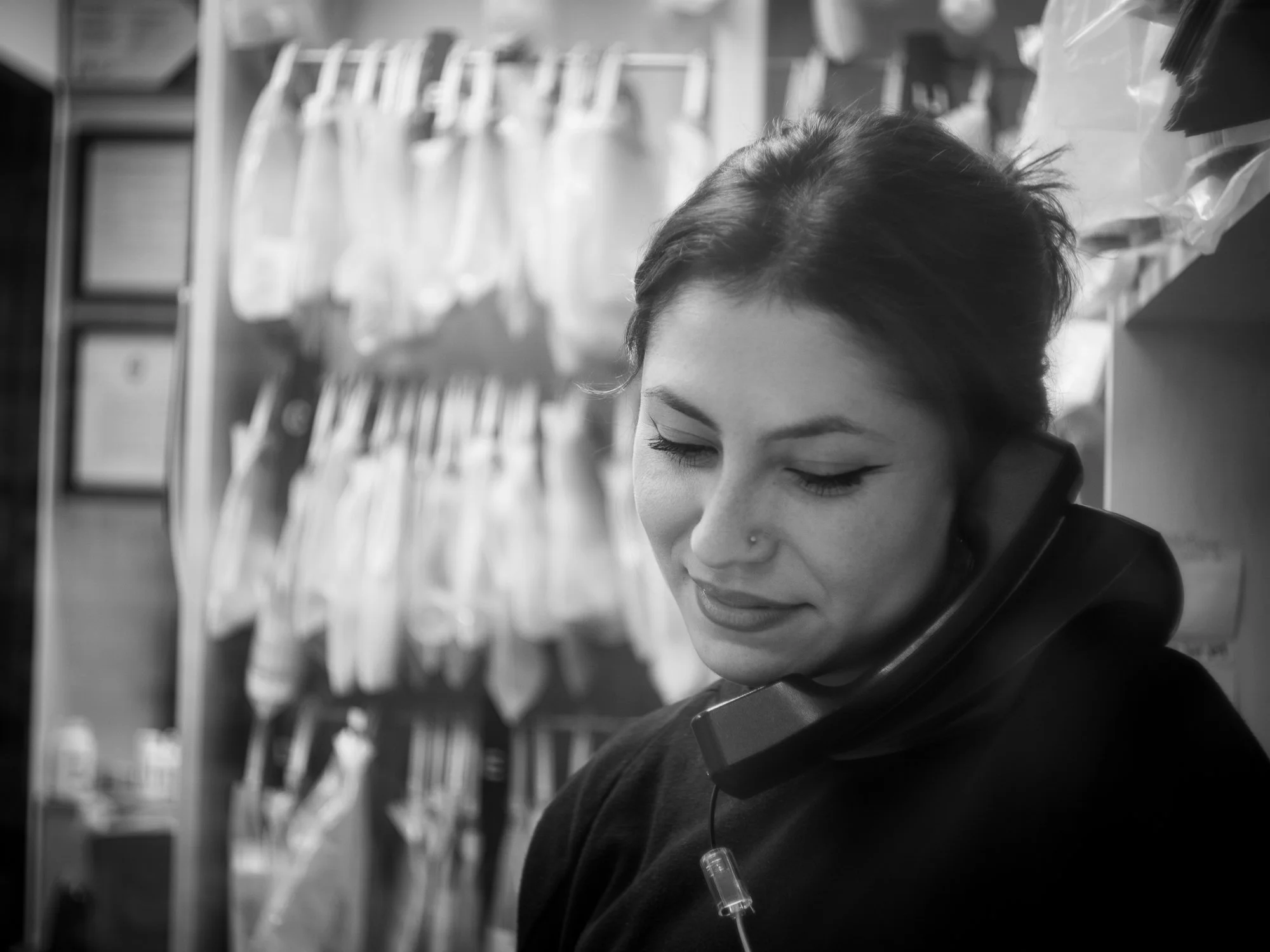 I owe her this photo. I'm so far behind that it's been a whole month since I took this and hadn't made prints somehow.