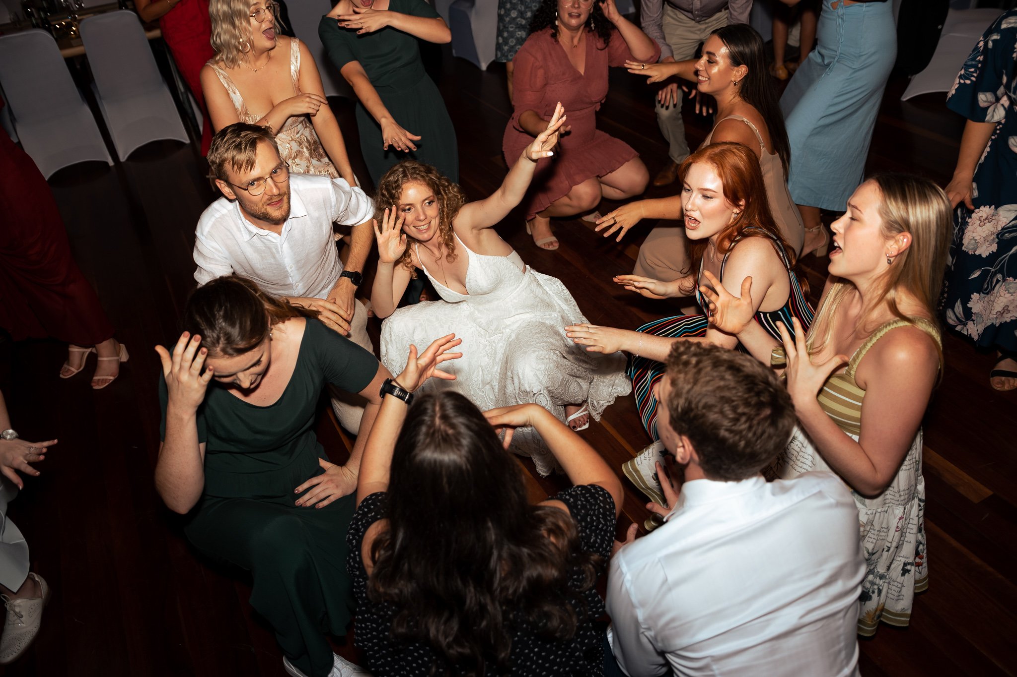 Dancefloor photos from a Sydney Wedding taken by a Sydney Wedding Photographer