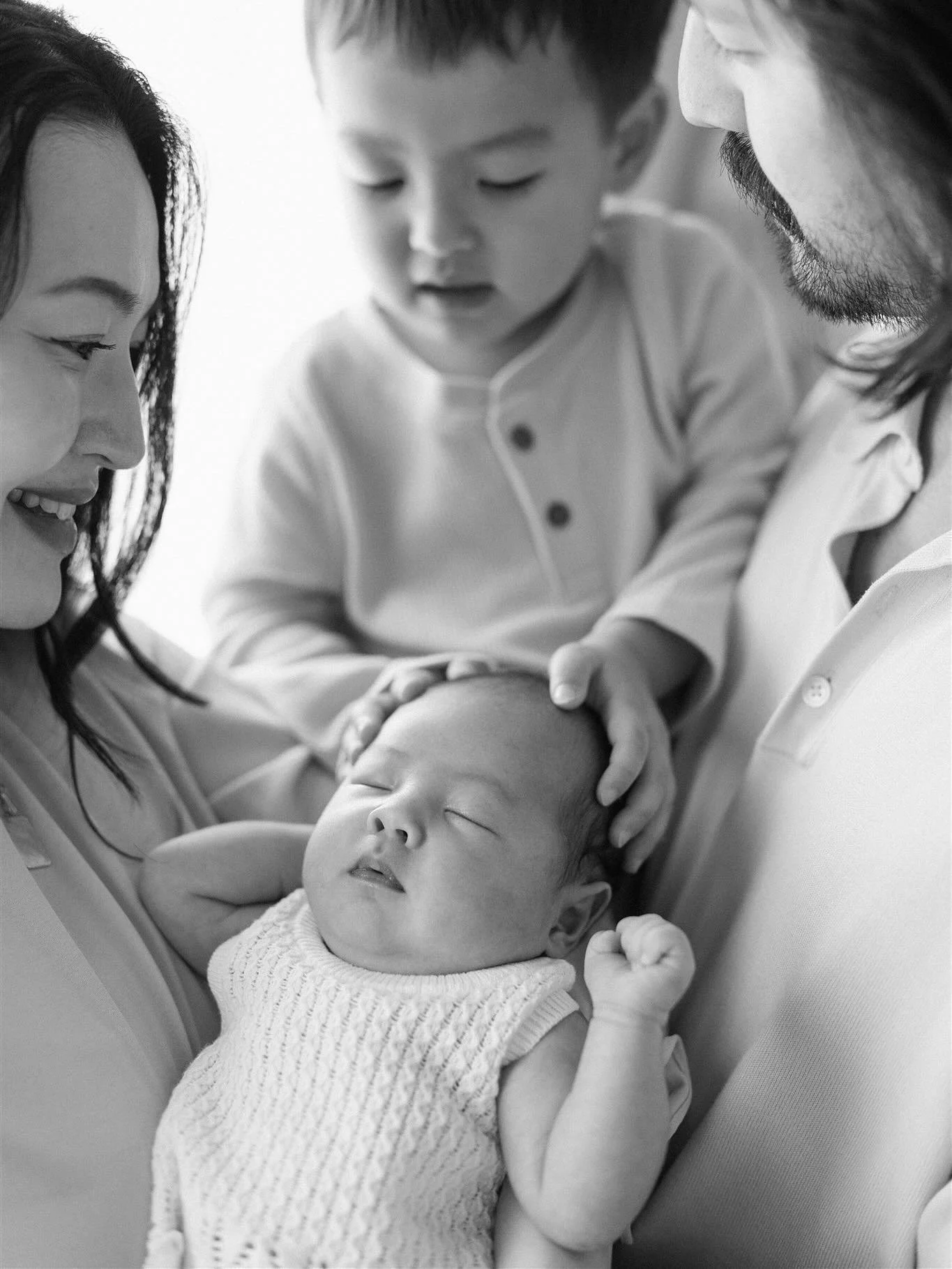 The sweetest little yawns and kisses and cradles.