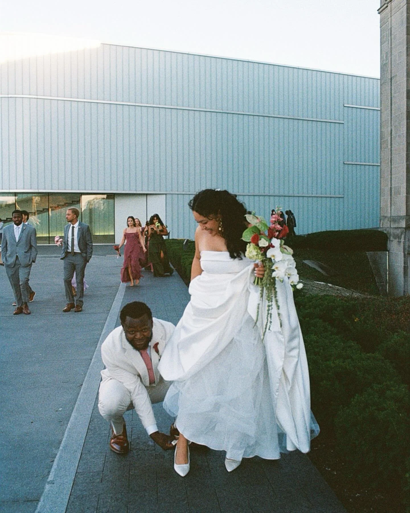 Ritchi and Celia on film 💌

Florals @littleleahp 
Reception @union.828 
Dinner @lostuleskc
