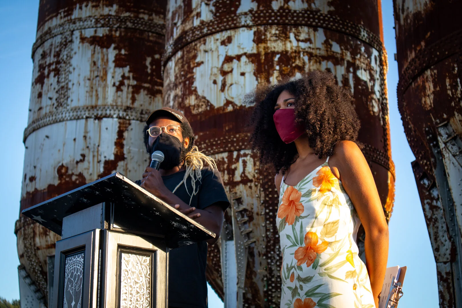 Stand Speak Listen Rhythmic Protest