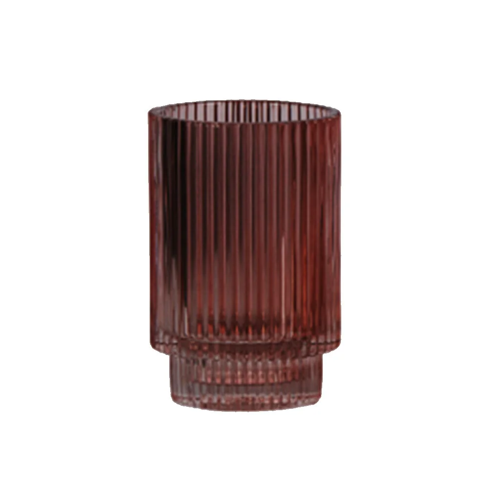 TEALIGHT VOTIVE GROOVED - PLUM - LARGE - 13cmH x 9cmD_WEBSITE.jpg