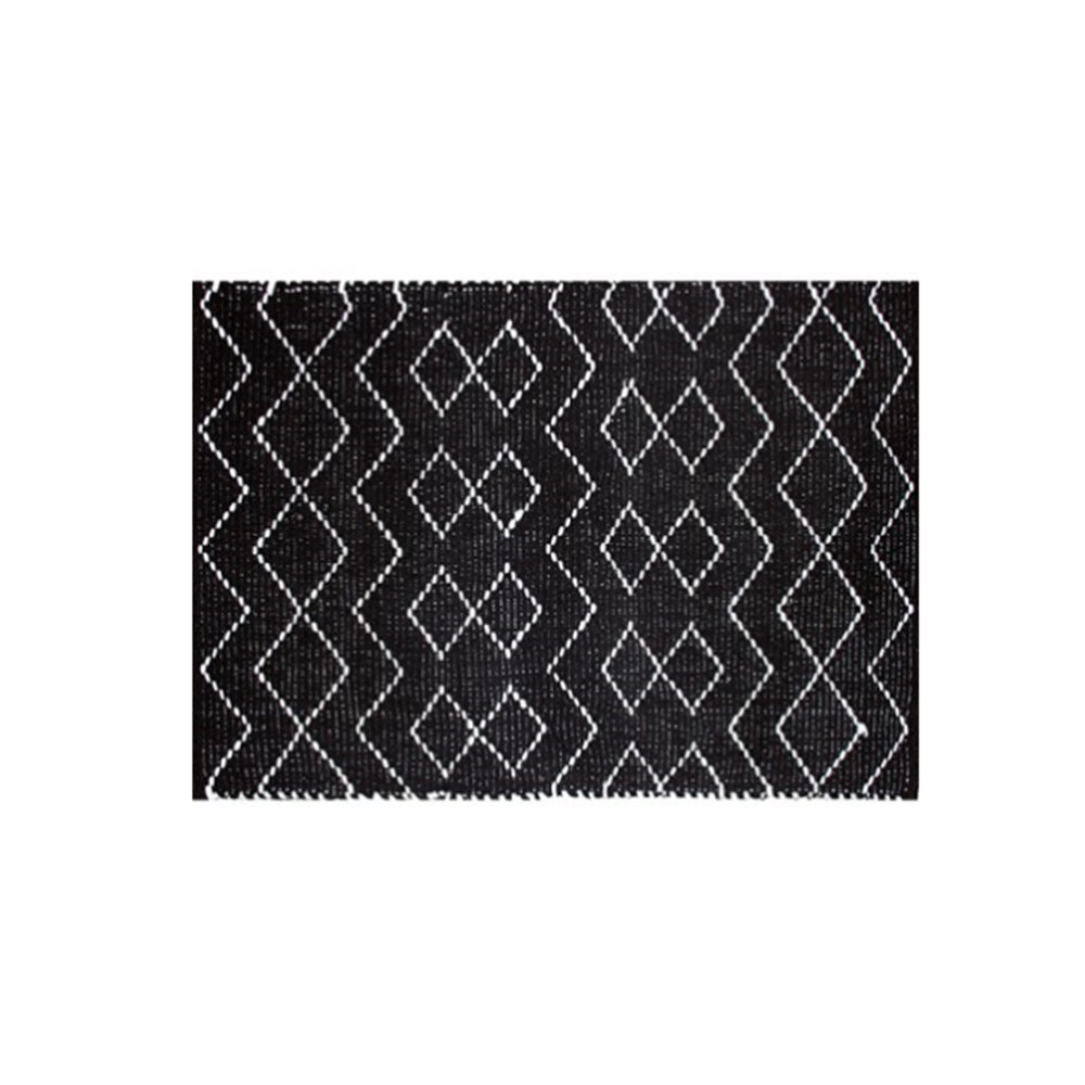 Rug Cotton - Black and White