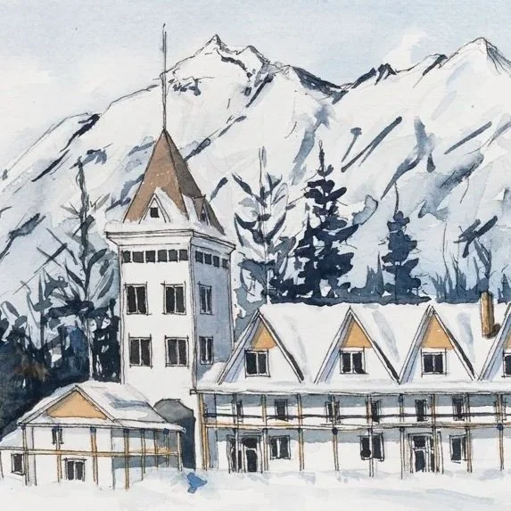 Field Hotel Stehekin by Chelsea Courtney