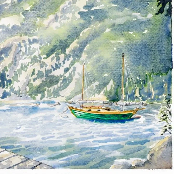 One Mile Dock by Chelsea Courtney