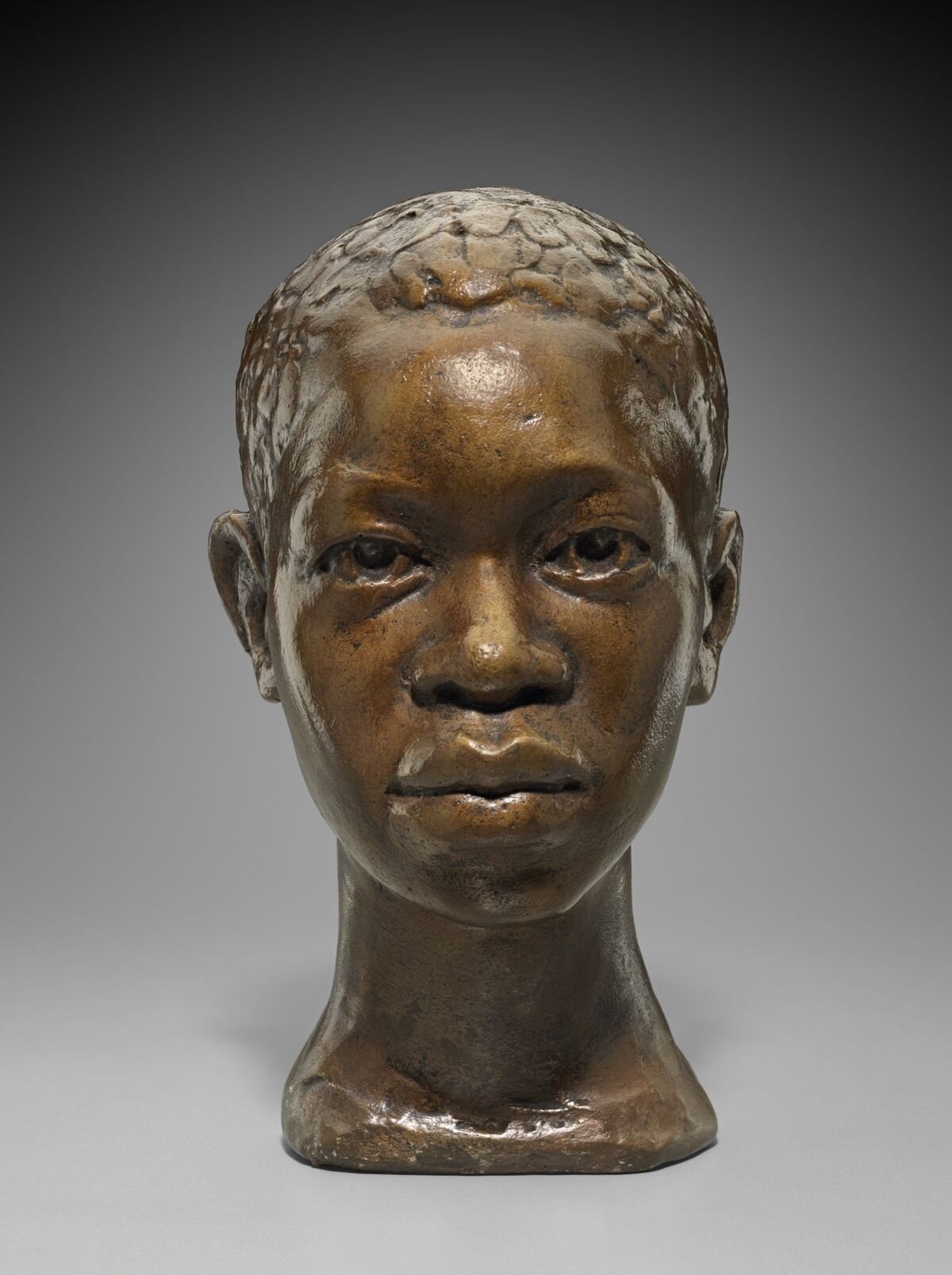 Augusta Savage, Portrait Head of&nbsp;John Henry, c. 1940. Photograph © 2018 Museum of Fine Arts Boston.