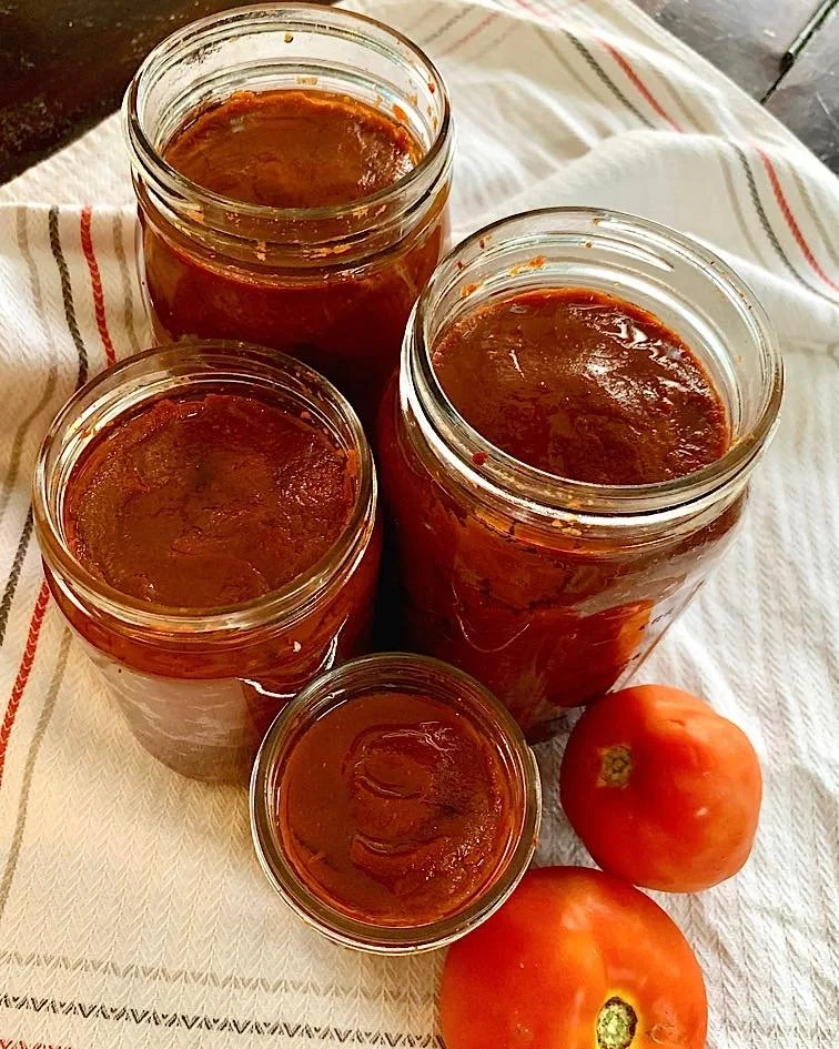 How To Make the Healthiest Homemade Tomato Paste the Easy Way