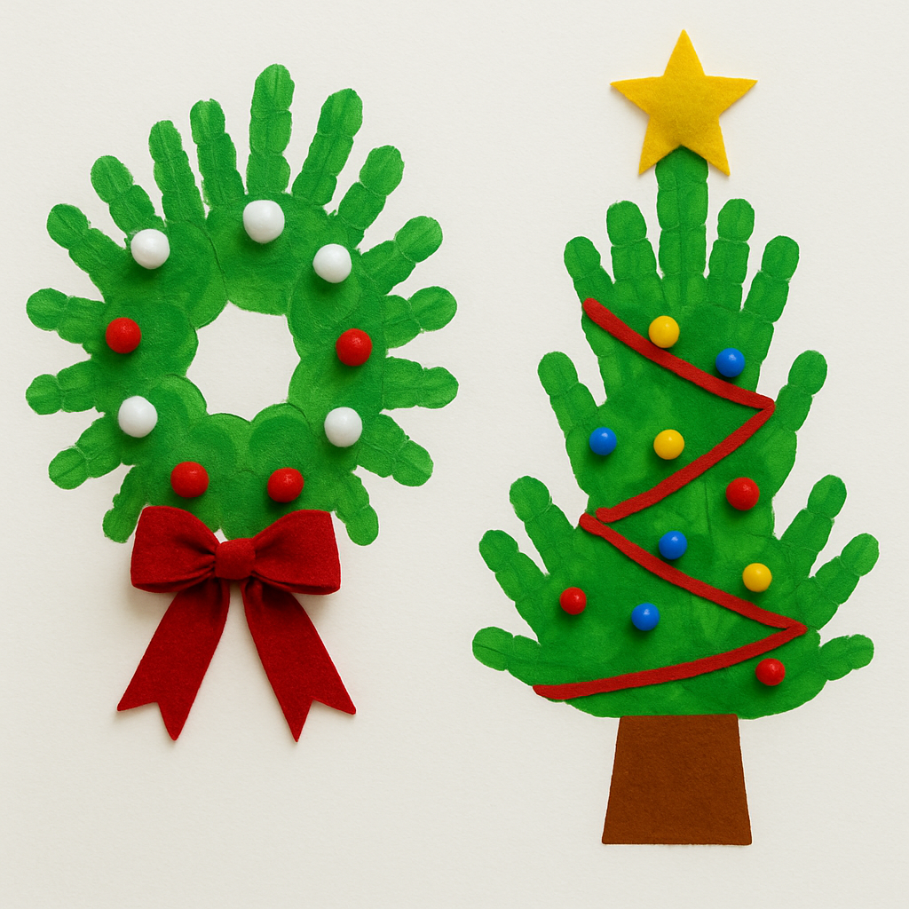 Kerst knutsel inspiratie voor in de kinderopvang