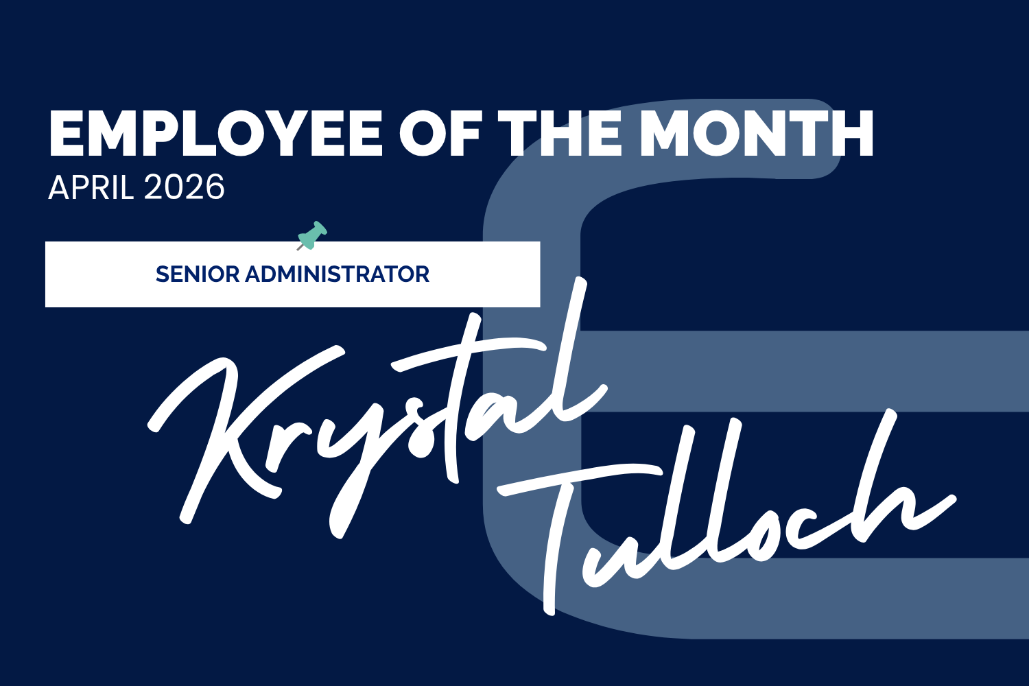 Employee of the Month: Krystal Tulloch