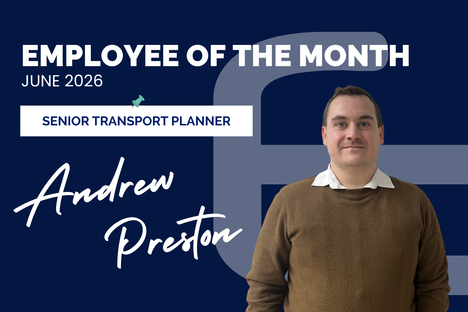 Employee of the Month: Andrew Preston