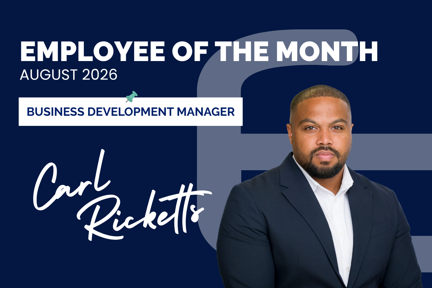 Employee of the Month: Carl Ricketts