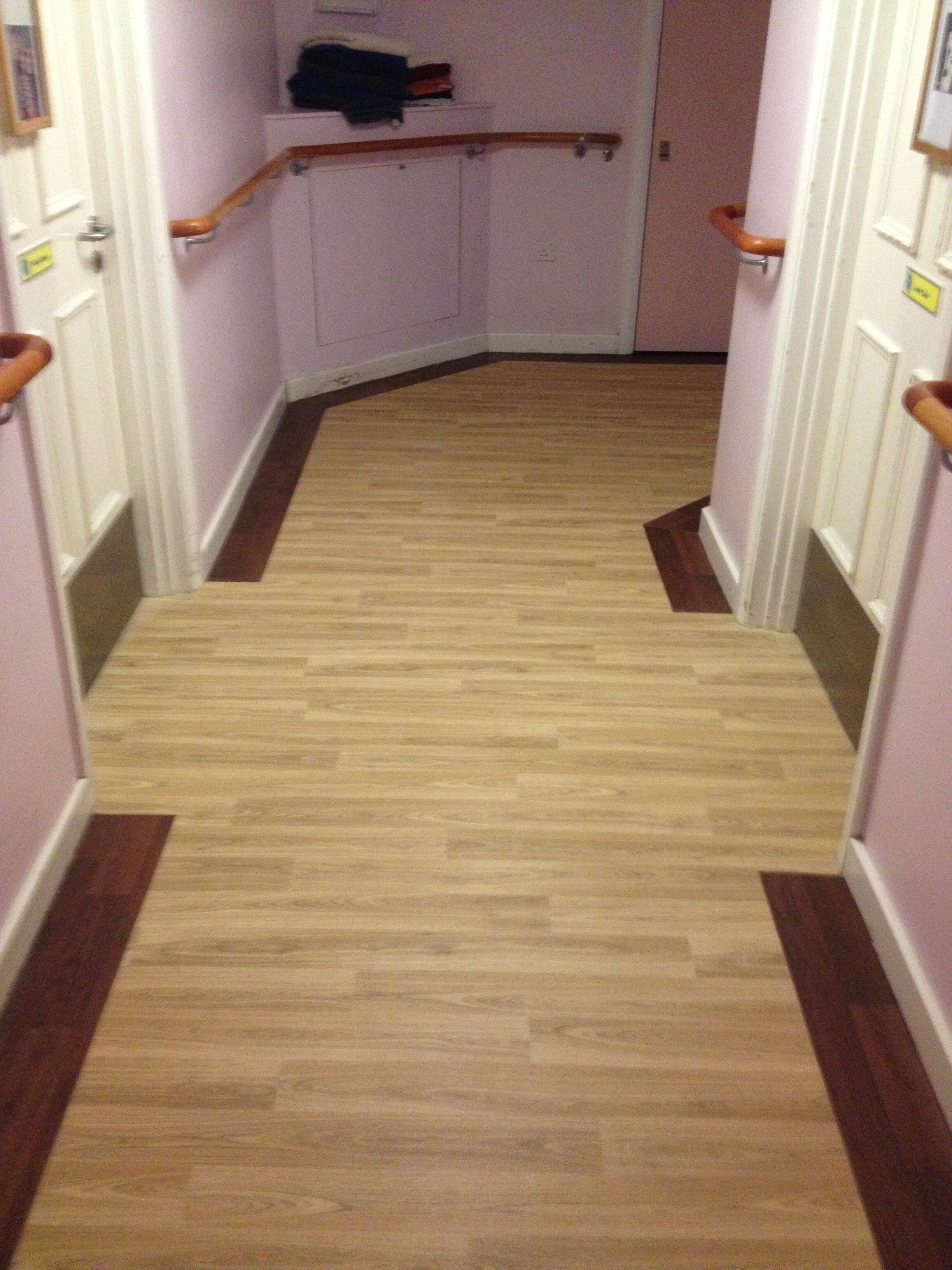 Commercial project: care home flooring