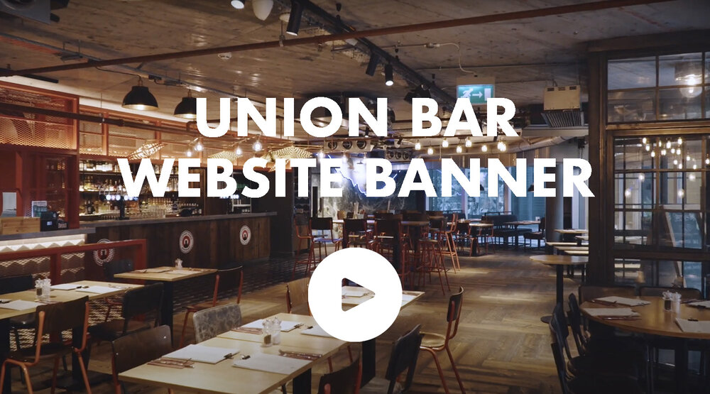 Union Bars Chiswick London Website Banner Promotional Video