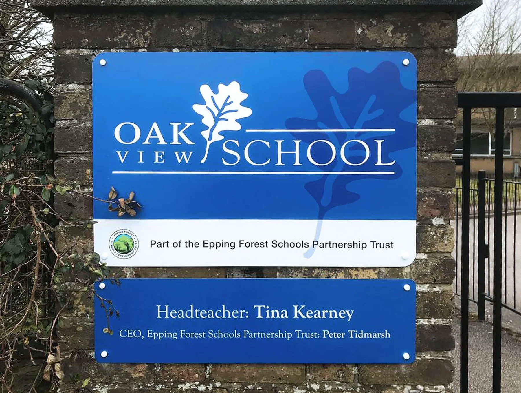 School Signage Inspiration Epping Forest Trust Case Study Signs Base