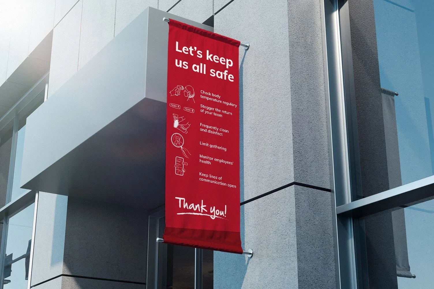 Lamp Post Banners & Pole Pocket Banners Signs Base