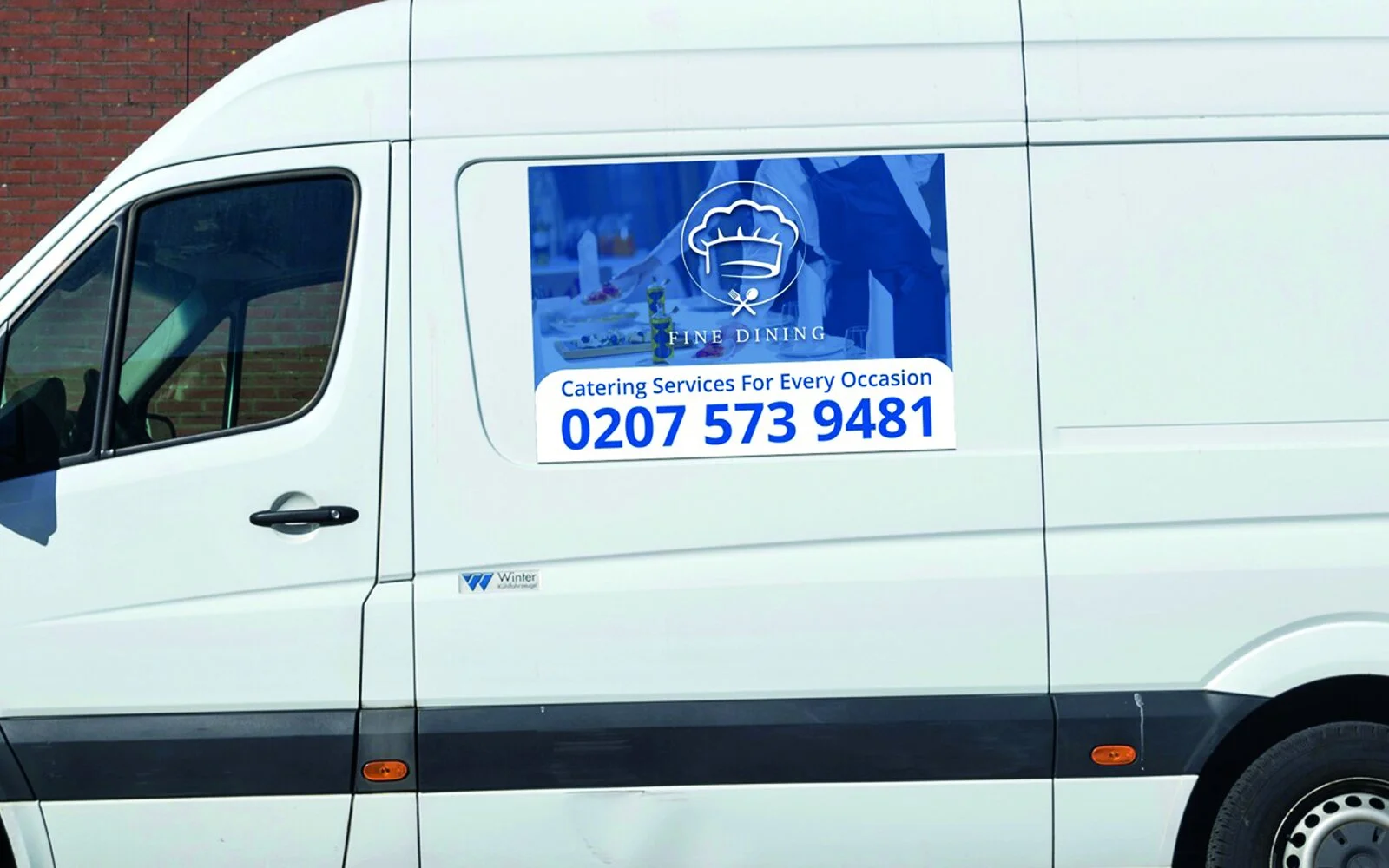 Car Signs UK Custom Size Van Signs Base